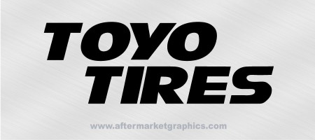 Toyo Tires Decals 02 - Pair (2 pieces)